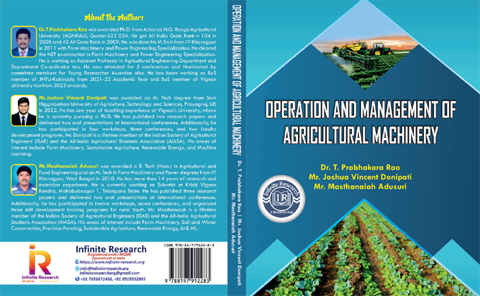 Operation and Management of Agricultural Machinery